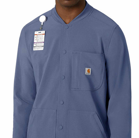 force cross-flex men's shirt scrub jacket