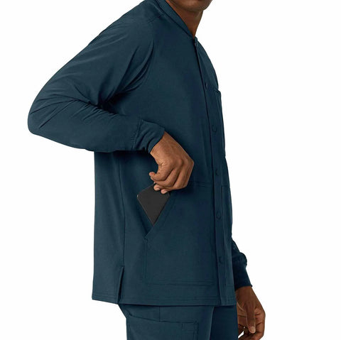 force cross-flex men's shirt scrub jacket