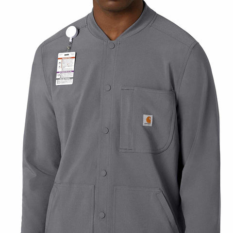 force cross-flex men's shirt scrub jacket