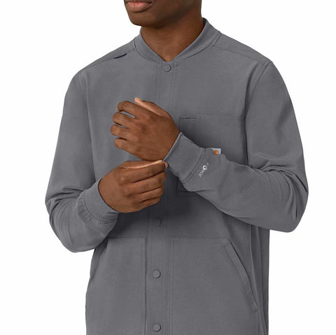force cross-flex men's shirt scrub jacket