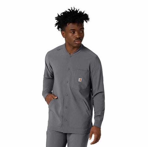 force cross-flex men's shirt scrub jacket