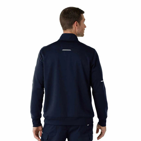 rugged flex® rscu scrub half zip