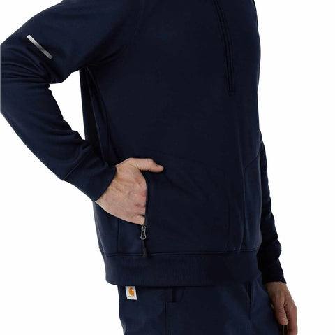 rugged flex® rscu scrub half zip