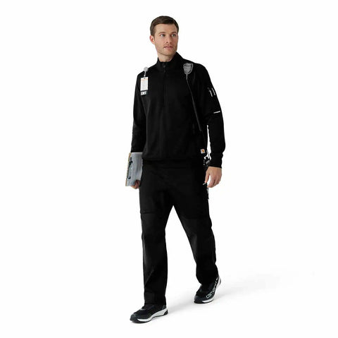 rugged flex® rscu scrub half zip