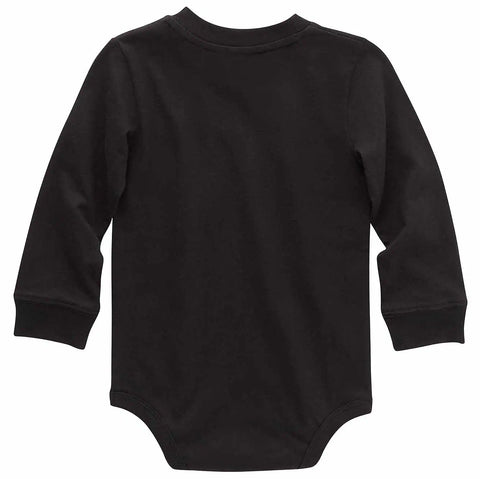 kids' long-sleeve pocket bodysuit