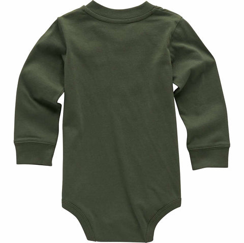 boys' long sleeve pocket bodysuit (baby)