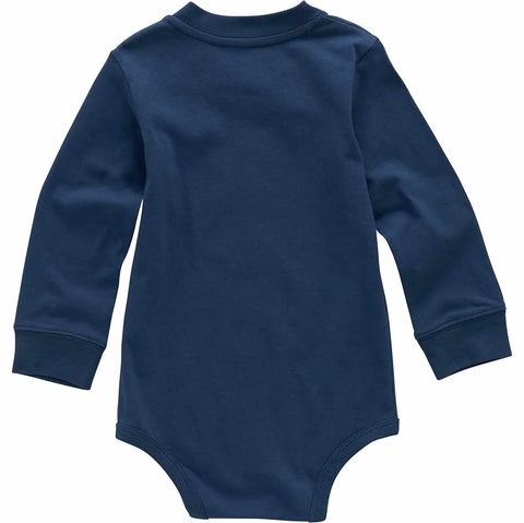 boys' long sleeve pocket bodysuit (baby)