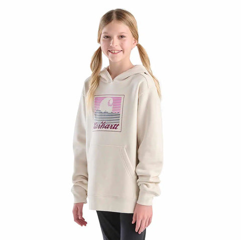 girls' long sleeve graphic sweatshirt (toddler/child/youth)