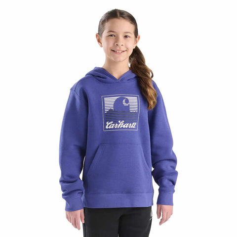 girls' long sleeve graphic sweatshirt (toddler/child/youth)