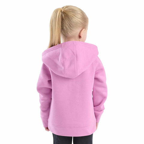 girls' long sleeve half-zip sweatshirt (baby/toddler)