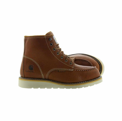 waterproof 6" moc toe wedge boot