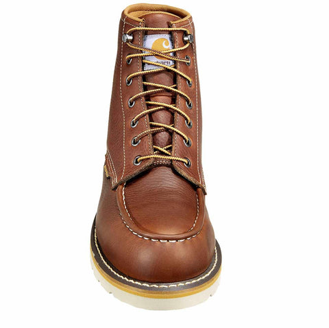 waterproof 6" moc toe wedge boot