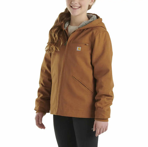 girls' sierra sherpa-lined jacket (child/youth)