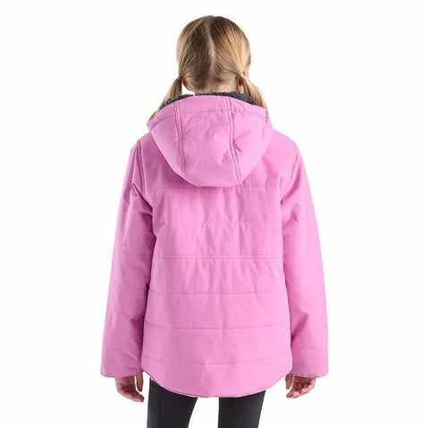 girls' long sleeve full-zip montana insulated hooded jacket (child/youth)
