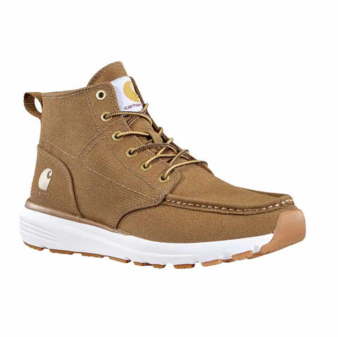 women's haslett moc toe canvas chukka