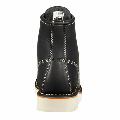 women's waterproof 6" moc toe wedge boot