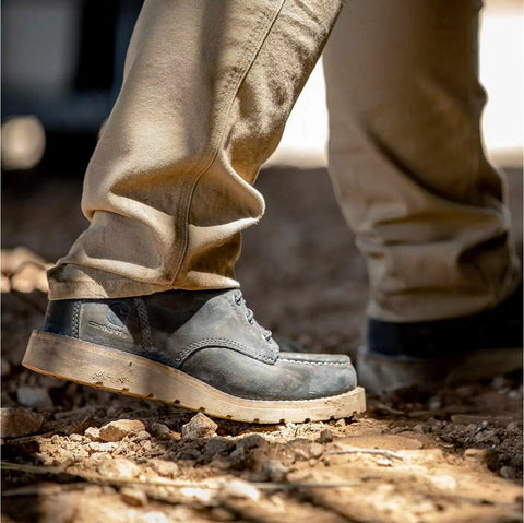 women's 6" moc toe wedge boot