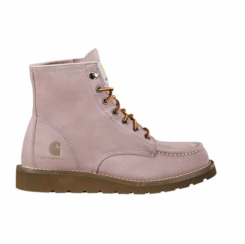 women's 6" moc toe wedge boot