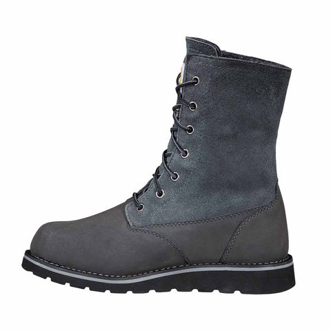 women's 8" waterproof insulated wedge fold down winter boot