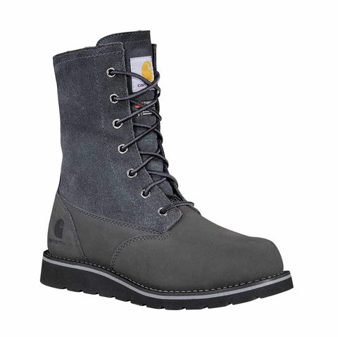 women's 8" waterproof insulated wedge fold down winter boot