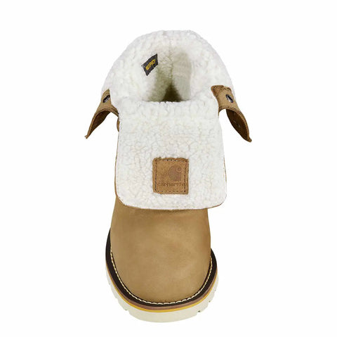 women's 8" waterproof insulated wedge fold down winter boot