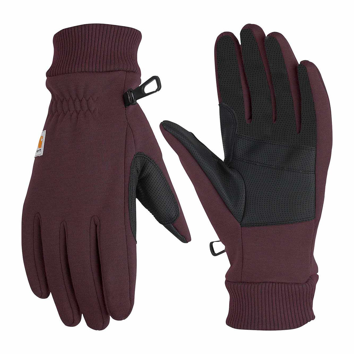 women's wind fighter® thermal-lined fleece touch-sensitive knit cuff glove