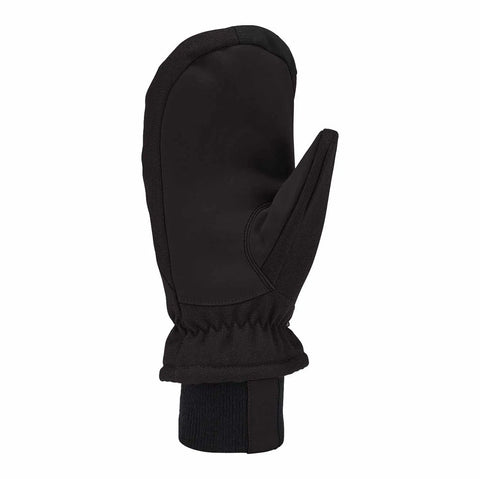 women's insulated duck synthetic leather knit cuff mitt