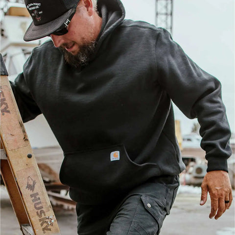 loose fit midweight hoodie