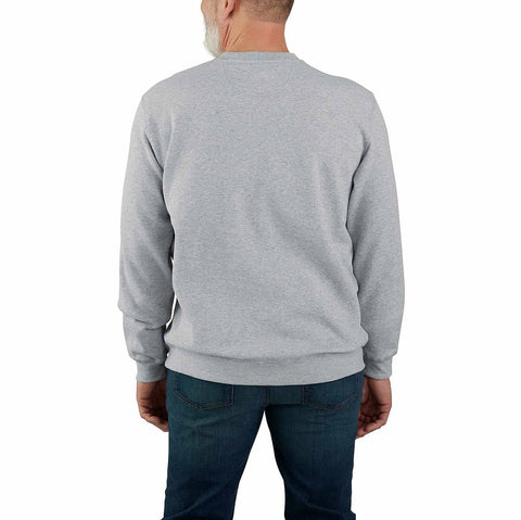 loose midweight crewneck sweatshirt