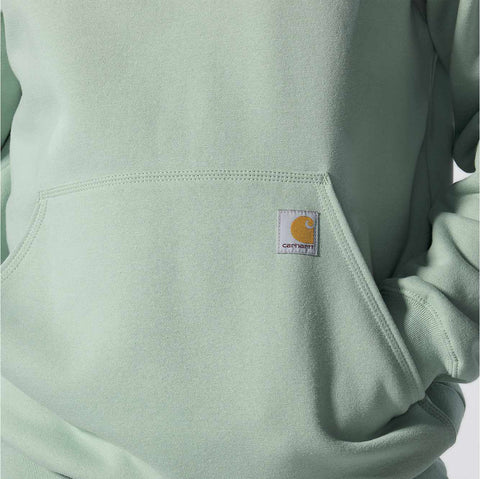 loose fit midweight logo sleeve graphic hoodie