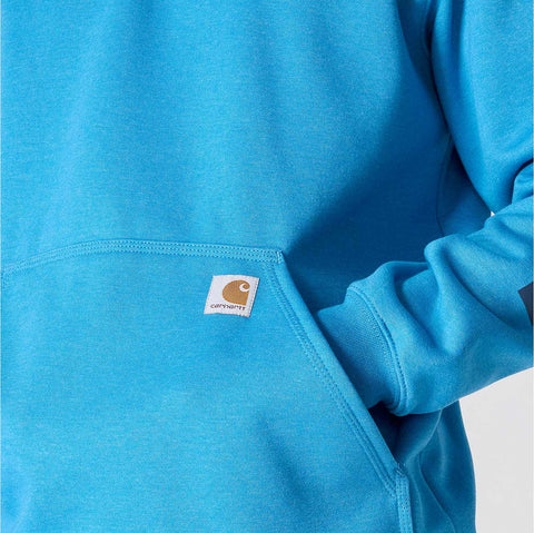 loose fit midweight logo sleeve graphic hoodie