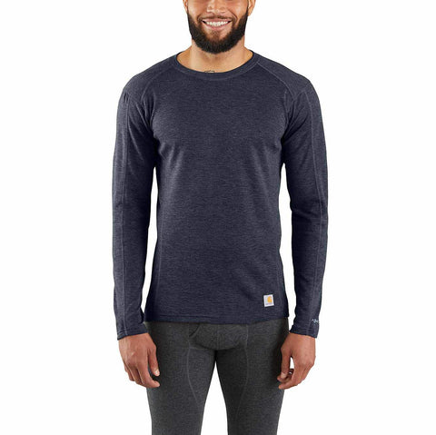 men's base layer thermal shirt - carhartt force® - midweight - poly-wool