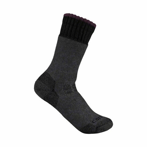 women's heavyweight synthetic-wool blend boot sock
