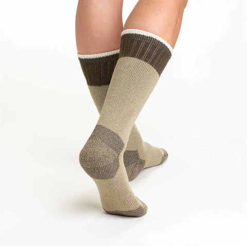 women's heavyweight synthetic-wool blend boot sock
