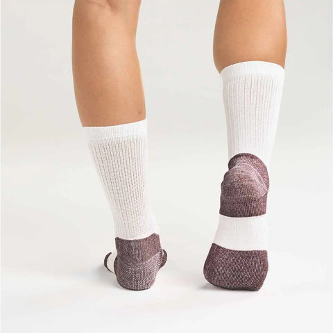 women's midweight cotton blend crew sock 3 pack