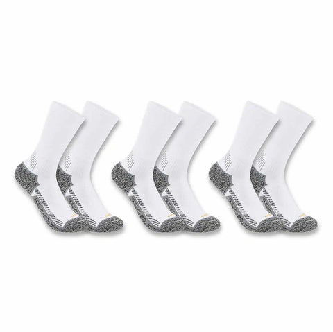 carhartt force® midweight crew sock 3-pack