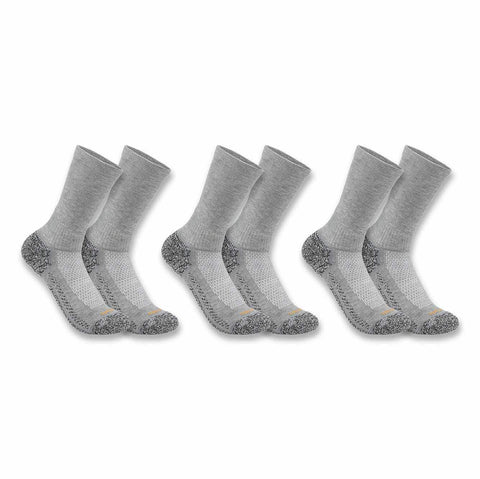 women's force midweight crew sock 3-pack