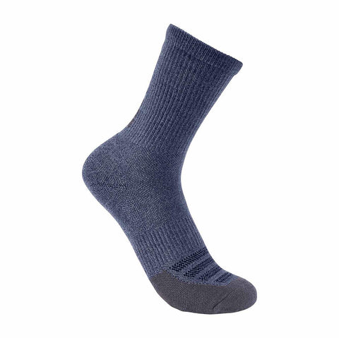 women's carhartt force® midweight logo crew sock 3 pack