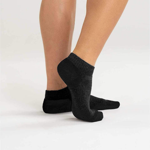 women's midweight cotton blend low cut sock 3 pack