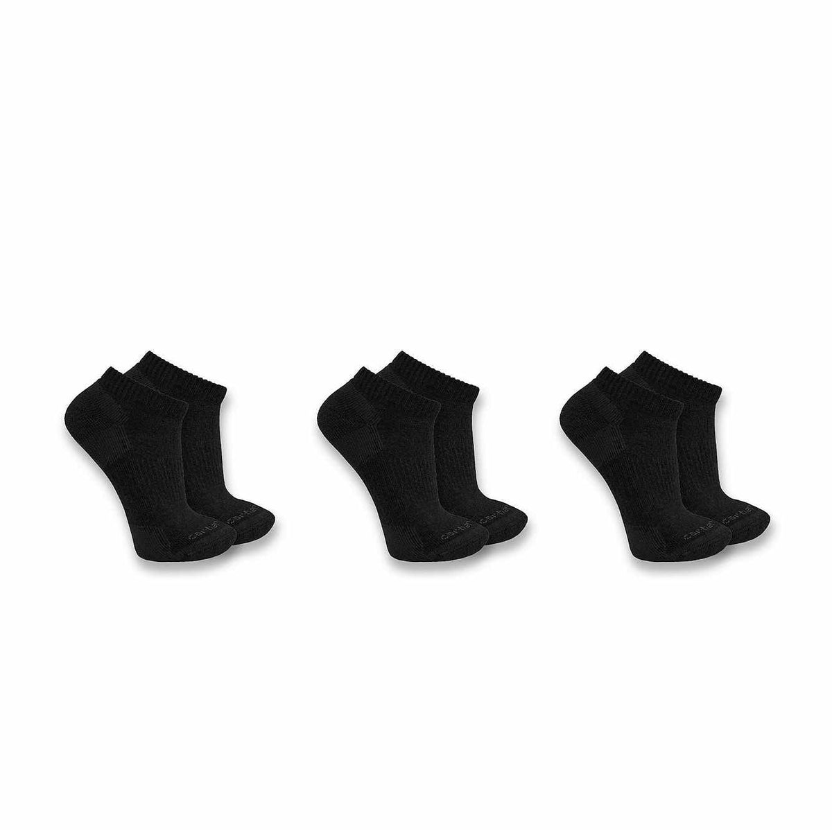 women's midweight cotton blend low cut sock 3 pack