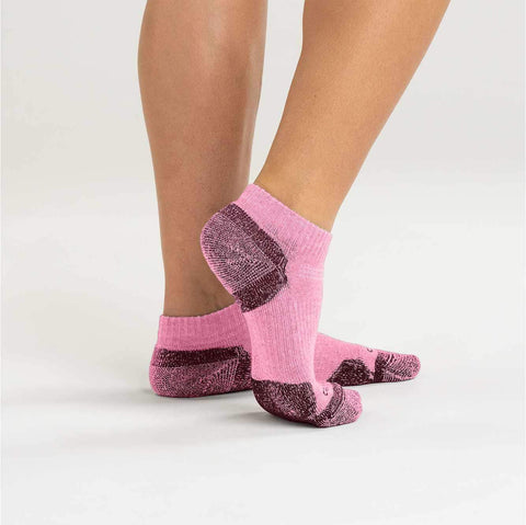 women's midweight cotton blend low cut sock 3 pack