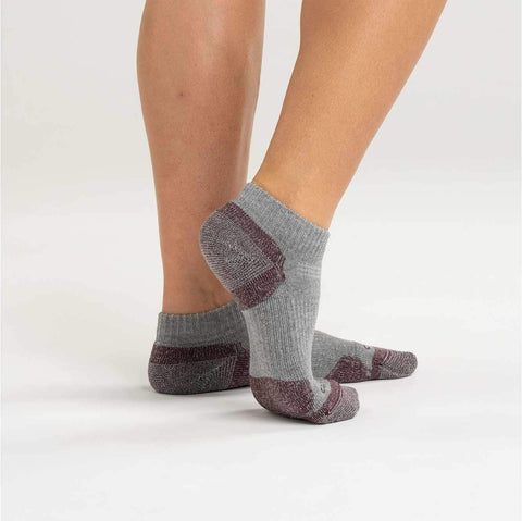 women's midweight cotton blend low cut sock 3 pack