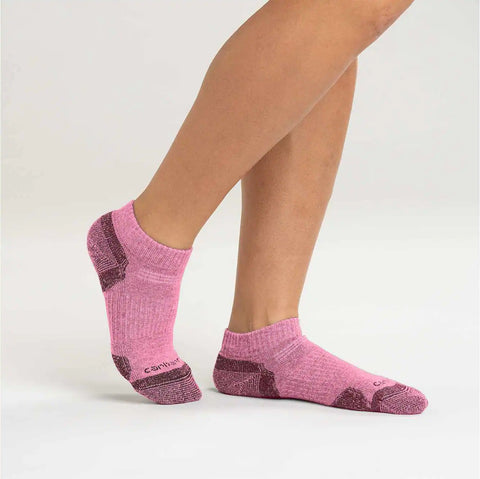 women's midweight cotton blend low cut sock 3 pack